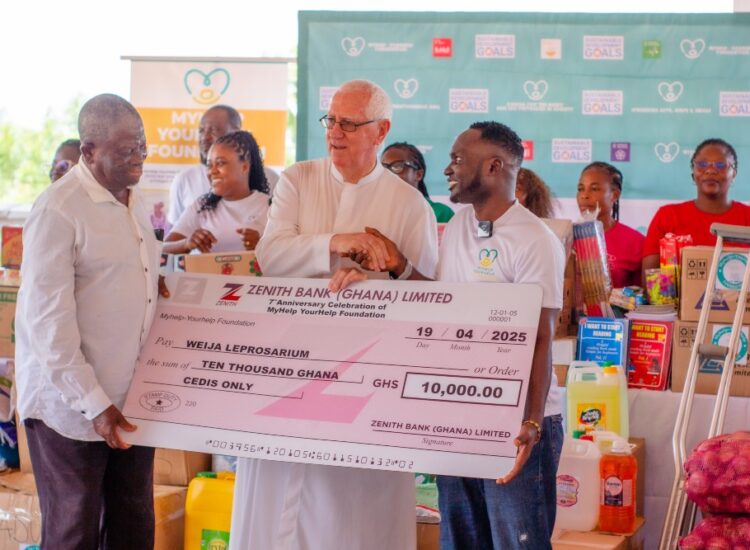 From Isolation to Inclusion: MyHelp-YourHelp Foundation Brings Easter Hope to Weija Leprosarium