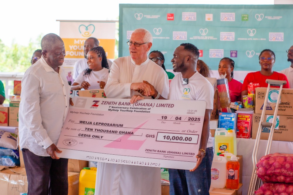 From Isolation to Inclusion: MyHelp-YourHelp Foundation Brings Easter Hope to Weija Leprosarium