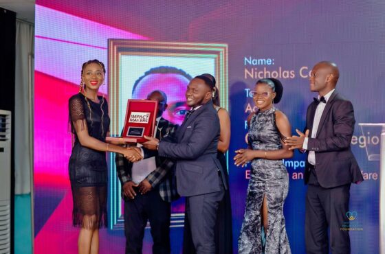 Nicholas Cofie, Founder & President of MyHelp-YourHelp Foundation, Honored at JoyNews Impact Makers Awards 2024