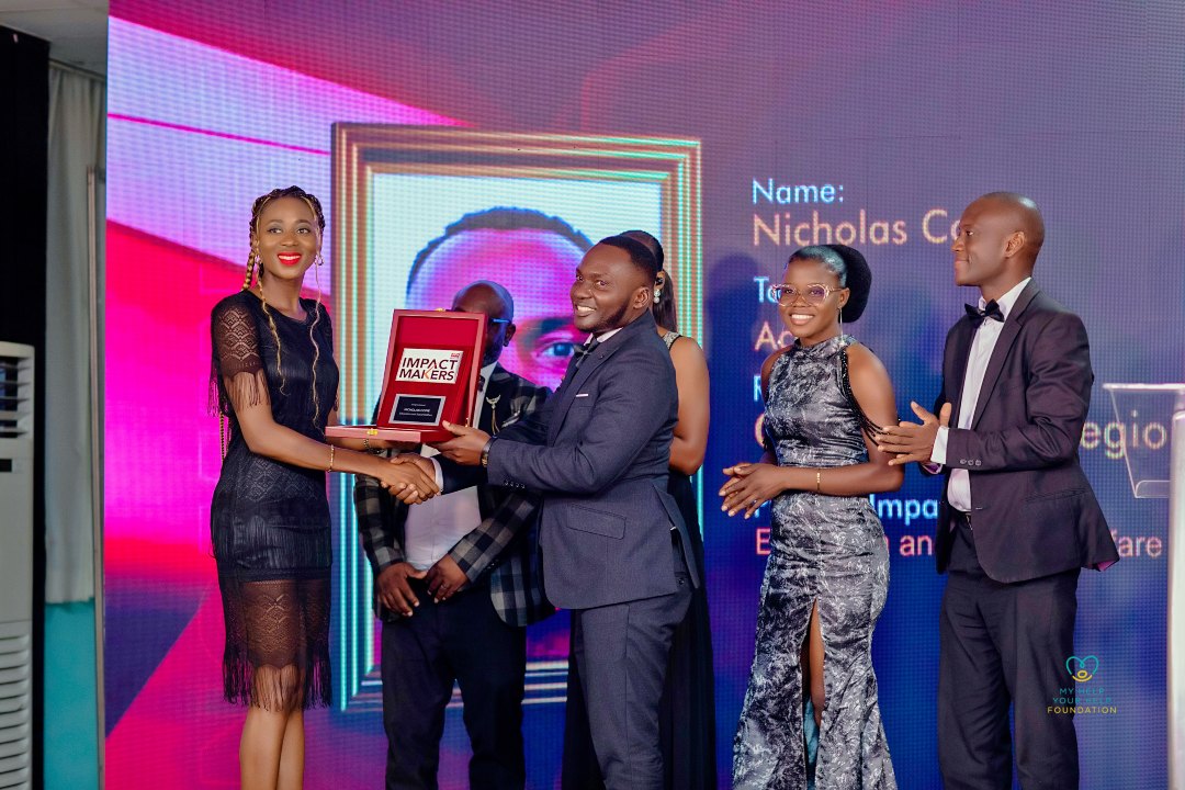 Nicholas Cofie, Founder & President of MyHelp-YourHelp Foundation, Honored at JoyNews Impact Makers Awards 2024